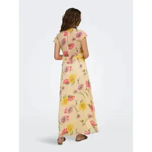 Long ruffled dress for women Only Valda image-4