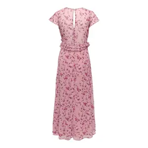 Long ruffled dress for women Only Valda image-3