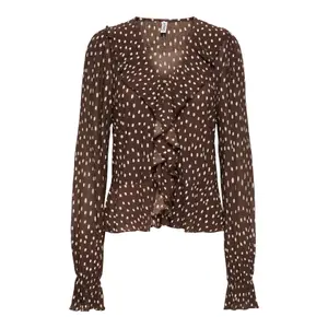 Long sleeve blouse for women Only Kafie image-0