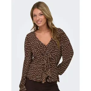 Long sleeve blouse for women Only Kafie image-5
