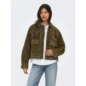 Suede jacket for women Only Kaia image-2