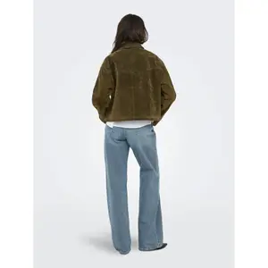 Suede jacket for women Only Kaia image-3