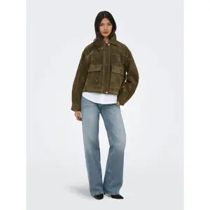 Suede jacket for women Only Kaia image-4