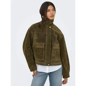 Suede jacket for women Only Kaia image-5