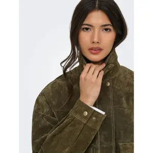 Suede jacket for women Only Kaia image-6