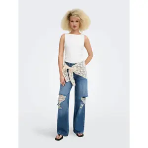 Jeans a gamba larga donna Only Carrie image-1