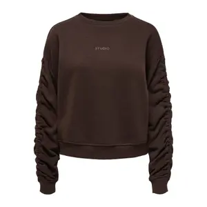 Women's Puff Sleeve Sweatshirt Only image-0