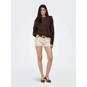 Women's Puff Sleeve Sweatshirt Only image-2