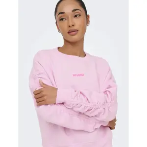 Women's Puff Sleeve Sweatshirt Only image-6