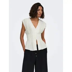 Sleeveless blouse for women Only Mila image-1