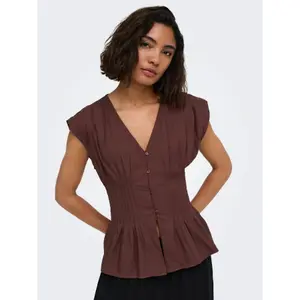 Sleeveless blouse for women Only Mila image-1