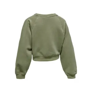 Sweatshirt round neck girl Only kids konbella life image-1