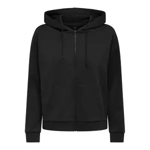 Damen Kapuzenpullover mit Reißverschluss Only play Lounge Life image-0