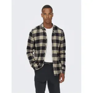 Sobrecamisa de cuadros Only & Sons Gudmund image-1
