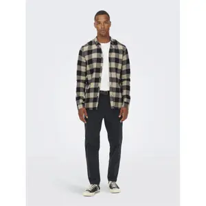 Sobrecamisa de cuadros Only & Sons Gudmund image-3