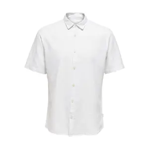 Camisa de lino liso Only & Sons Caiden image-0