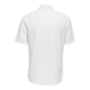 Camisa de lino liso Only & Sons Caiden image-4
