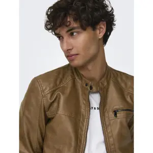 Chaqueta Only & Sons Al PU image-4