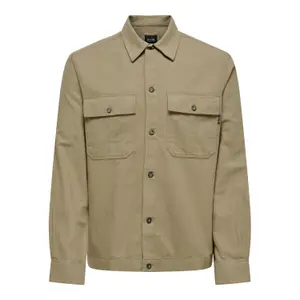 Sobrecamisa de lino Only & Sons Kennet image-0