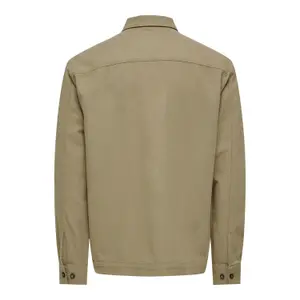 Sobrecamisa de lino Only & Sons Kennet image-3