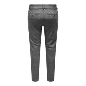 Pantalon chino slim Only & Sons Mark check image-3