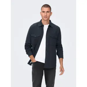 Sobrecamisa lisa Only & Sons Milo image-1