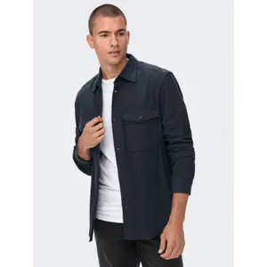 Sobrecamisa lisa Only & Sons Milo image-2