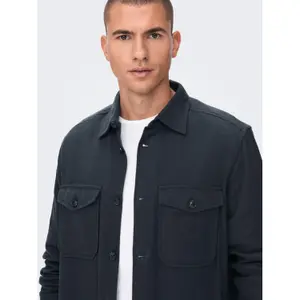 Sobrecamisa lisa Only & Sons Milo image-5