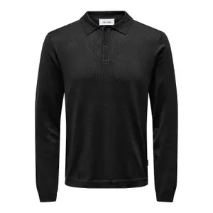 Polo de punto de manga larga Only & Sons Wyler Life image-0