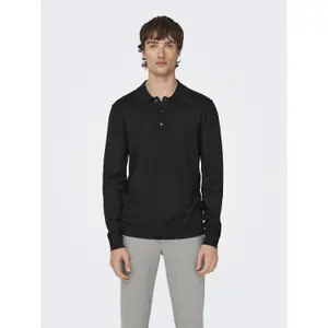 Polo de punto de manga larga Only & Sons Wyler Life image-2