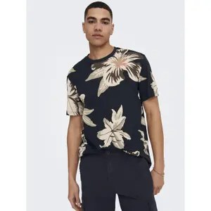 Camiseta floral Only & Sons Klop image-2