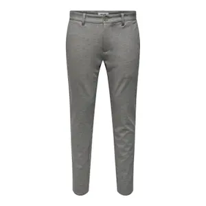Pantalón chino slim Only & Sons Mark Herringbone image-0