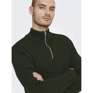 1/2 cremallera jersey 12 estructuras Only & Sons Phil image-5