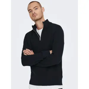 1/2 cremallera jersey 12 estructuras Only & Sons Phil image-3