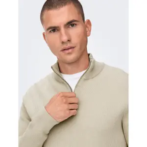 1/2 cremallera jersey 12 estructuras Only & Sons Phil image-5