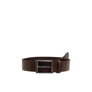 Cinturón de moda mediano de cuero Only & Sons Brad image-0
