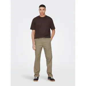 Pantalón chino ancho Only & Sons Edge ed image-2