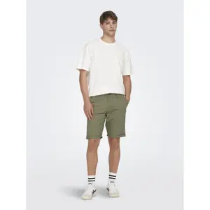 Pantalón corto de sarga Only & Sons Peter image-2