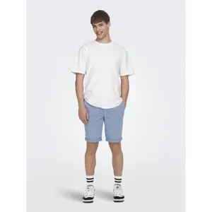 Pantalón corto de sarga Only & Sons Peter image-2