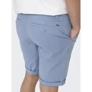 Pantalón corto de sarga Only & Sons Peter image-5