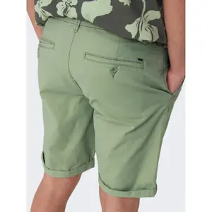 Pantalón corto de sarga Only & Sons Peter image-5