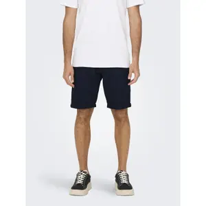Pantalón corto de sarga Only & Sons Peter image-1