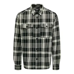 Sobrecamisa de cuadros de algodón Only & Sons Milo image-0
