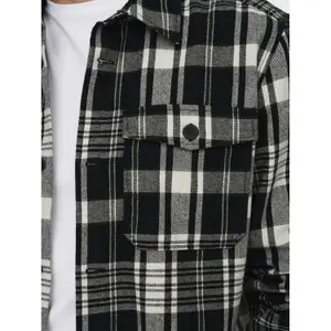 Sobrecamisa de cuadros de algodón Only & Sons Milo image-6