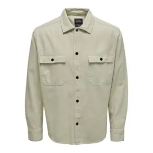 Camisa de manga larga de tejido mixto Only & Sons Team RLX image-0