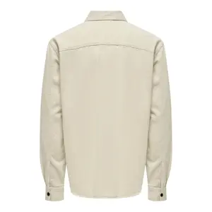 Camisa de manga larga de tejido mixto Only & Sons Team RLX image-5