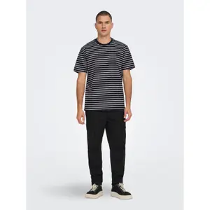 Camiseta de rayas Only & Sons Henry image-2