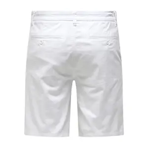 Pantalones cortos de algodón y lino Only & Sons Mark 0011 image-1