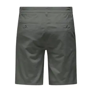 Pantalones cortos de algodón y lino Only & Sons Mark 0011 image-1