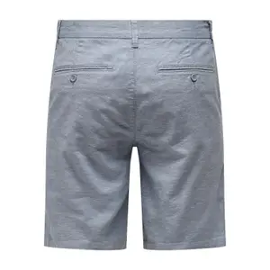 Pantalones cortos de algodón y lino Only & Sons Mark 0011 image-1
